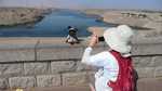 Monty and Mayling at the Aswan High Dam