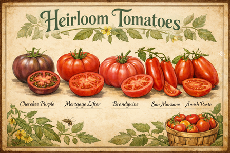 Heirloom tomatoes