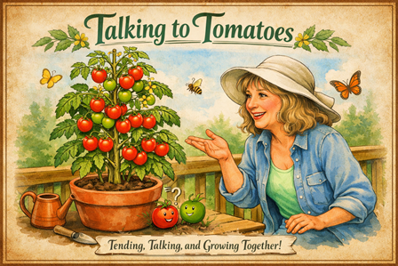 talking to tomatoes